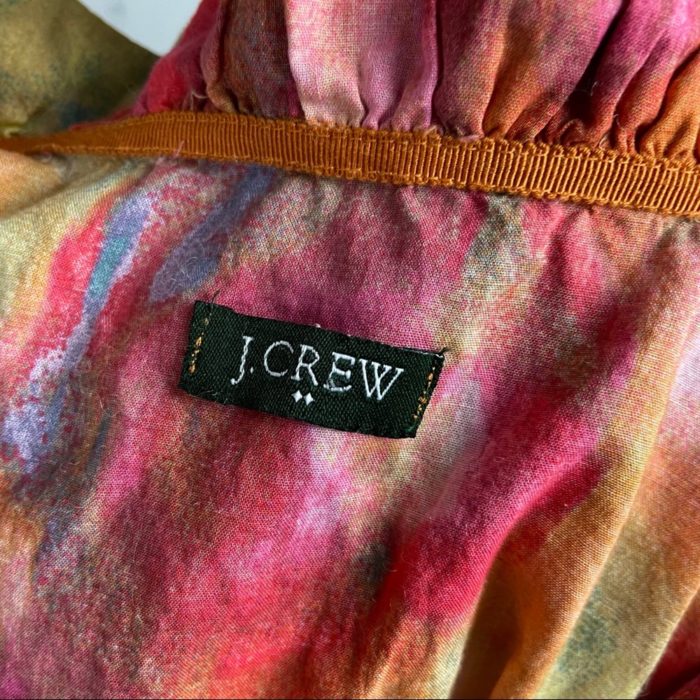 J. Crew Factory Floral Ruffle Tank - Picture 6 of 8